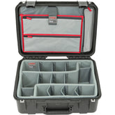 SKB iSeries 1813-7 Case with Think Tank-Designed Photo Dividers & Lid Organizer (Black)